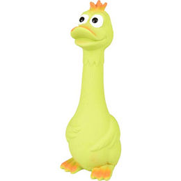 Produktbild von Flamingo Hundespielzeug Latex Ente sitzend