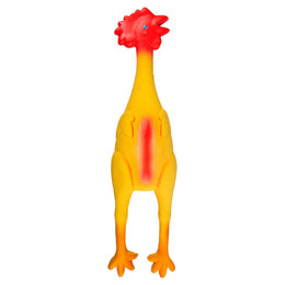Produktbild von Flamingo Hundespielzeug Latex Gallina Huhn