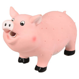 Flamingo Hundespielzeug Latex Knor Schwein – Bild 1 von 2