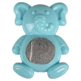 Produktbild von Flamingo Hundespielzeug Loekie TPR Elefant blau für Welpen - 7,2 cm
