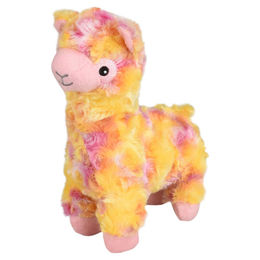 Flamingo Hundespielzeug Lorio Lama Plüsch gelb, Größe: S – Bild 1 von 2