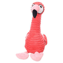 Produktbild von Flamingo Hundespielzeug Lucy Flamingo rosa, Maße: 13 x 17 x 37,5 cm