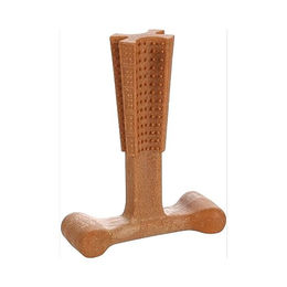 Flamingo Hundespielzeug Nyl´o Bamboo Braun M 14,5cm – Bild 1 von 3