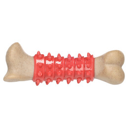 Produktbild von Flamingo Hundespielzeug Nyra Knochen beige