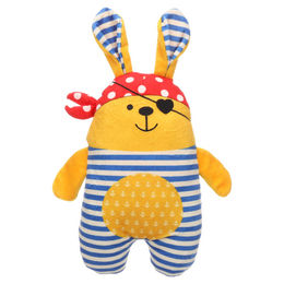 Flamingo Hundespielzeug Pirra Kaninchen gelb – Bild 1 von 3