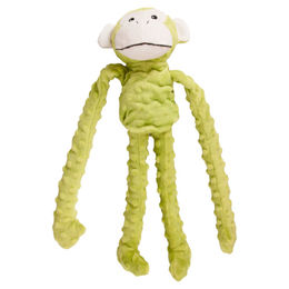 Produktbild von Flamingo Hundespielzeug Plüschtier Affe gelb
