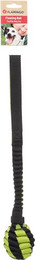 Produktbild von Flamingo Hundespielzeug Rofas Zerrseil mit Ball Grün/Schwarz