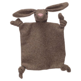 Flamingo Hundespielzeug Roneu Kuscheltuch Kaninchen braun – Bild 1 von 3