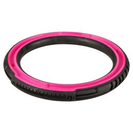 Produktbild von Flamingo Hundespielzeug Schaumstoffring rosa/schwarz - 24 cm