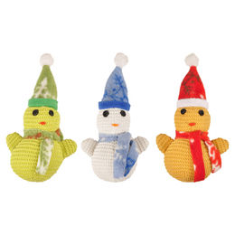 Flamingo Hundespielzeug Schneemann – Bild 1 von 4