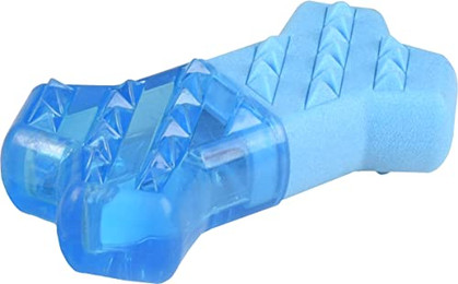 Produktbild von Flamingo Hundespielzeug Snowy Bone blau