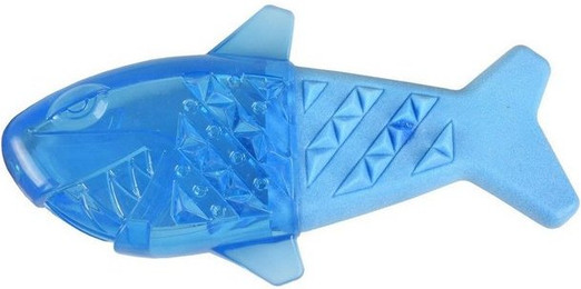 Produktbild von Flamingo Hundespielzeug Snowy Fish blau