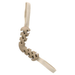 Produktbild von Flamingo Hundespielzeug Stick mit Seil Wilga braun, Maße: 36 x 15 x 4 cm