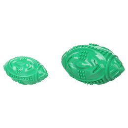 Produktbild von Flamingo Hundespielzeug Tegro Rugby grün, Größe: S
