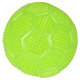 Produktbild von Flamingo Hundespielzeug TPR Dental Squeaky Ball grün, Maße: 7 cm