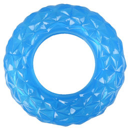 Flamingo Hundespielzeug TPR Ring 13 cm blau – Bild 1 von 6