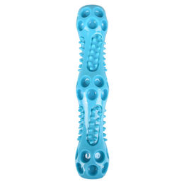 Flamingo Hundespielzeug TPR Wido Squeak Stick blau – Bild 1 von 2