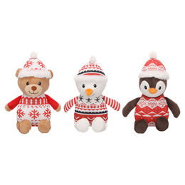 Produktbild von Flamingo Hundespielzeug Weihnachten Swetta, Maße: 19 x 9 x 31 cm