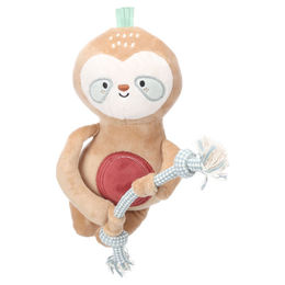 Produktbild von Flamingo Hundespielzeug Welpe Phoebe Faultier mit Seil braun