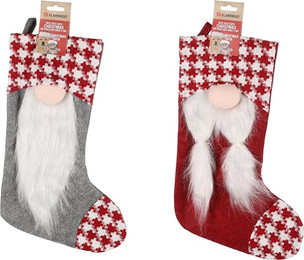 Produktbild von Flamingo Hundespielzeug Xmas Barda Zwerg Socke