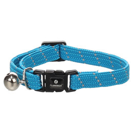 Produktbild von Flamingo Kätzchen Halsband Elza blau