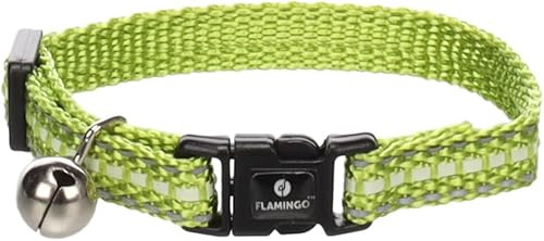Produktbild von Flamingo Kätzchen Halsband Jinxy hellgrün