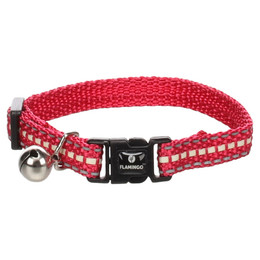 Produktbild von Flamingo Kätzchen Halsband Jinxy korallenrot