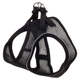 Produktbild von Flamingo Katzen Geschirr Step & Go Berta schwarz Größe L