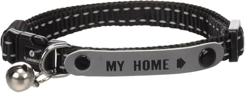 Produktbild von Flamingo Katzen Halsband Jaggo schwarz