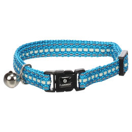 Flamingo Katzen Halsband Jinxy hellblau – Bild 1 von 4