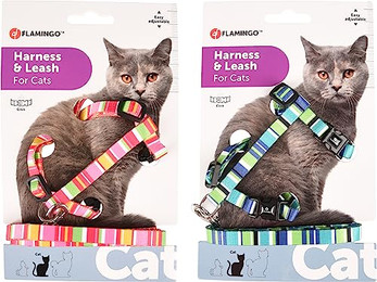 Produktbild von Flamingo Katzengeschirr mit Leine Amira