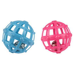 Flamingo Katzenspielzeug Ball Afke mit Glocke - 5,1 cm – Bild 1 von 2