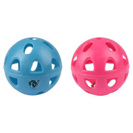 Flamingo Katzenspielzeug Ball Diwa mit Glocke - 6,5 cm – Bild 1 von 3