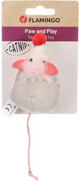 Produktbild von Flamingo Katzenspielzeug Lovu Maus beige
