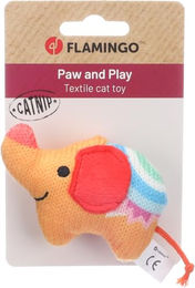 Flamingo Katzenspielzeug Nitz Elefant orange – Bild 1 von 3