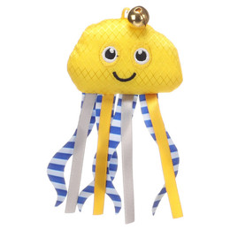 Produktbild von Flamingo Katzenspielzeug Strellow Oktopus Gelb