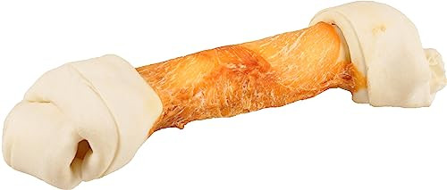 Produktbild von Flamingo Kauknochen geknotet Huhn - 25 cm