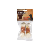 Produktbild von Flamingo Kauknochen geknotet mit Huhn - 2 x 35 g