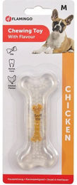 Produktbild von Flamingo Kauspielzeug Kauspielzeug Knochen transparent Hühnergeschmack