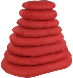 Produktbild von Flamingo Kissen Firenze Oval Rot - 50 cm