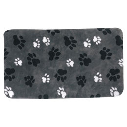 Produktbild von Flamingo Kissen flach rechteckig Teddy grau