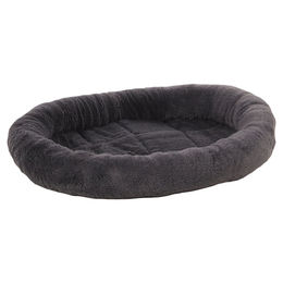 Flamingo Kissen Isaura Oval Dunkelgrau – Bild 1 von 3