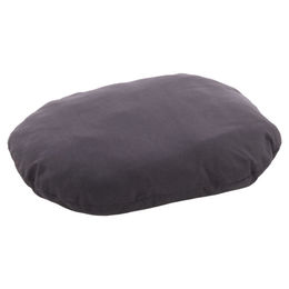 Flamingo Kissen Panama Oval Dunkelgrau – Bild 1 von 3