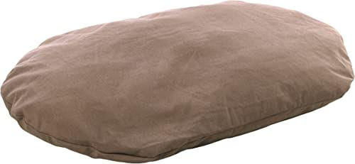 Flamingo Kissen Panama Oval Taupe – Bild 1 von 3