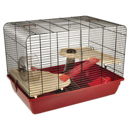 Produktbild von Flamingo Kleintierkäfig Hamsterkäfig Milo 2 rot