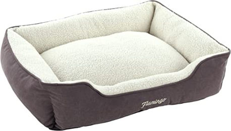 Flamingo Korb Alisha Rechteck Dunkles Taupe – Bild 1 von 3