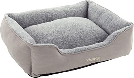 Flamingo Korb Alisha Rechteck Grau – Bild 1 von 3