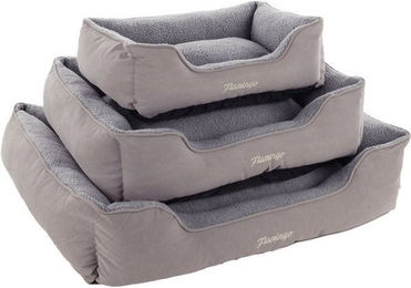 Produktbild von Flamingo Korb Alisha rechteckig grau