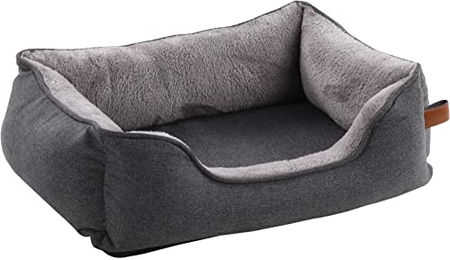 Flamingo Korb Carlota Rechteck Hellgrau – Bild 1 von 3