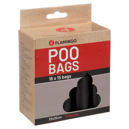 Flamingo Kotbeutel Basic Blekz schwarz – Bild 1 von 6